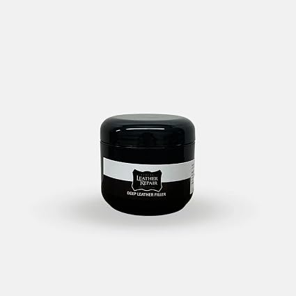 Luxury Leather Repair Leather/Vinyl Deep Damage Repair Filler - for Automotive, Furniture, and Leather/Vinyl Goods (Gall