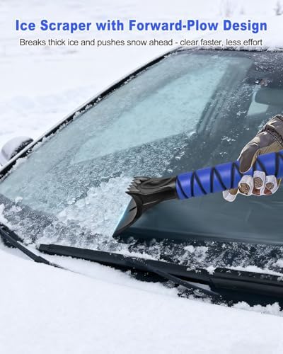 35'' Snow Brush and Ice Scraper for Car Windshield