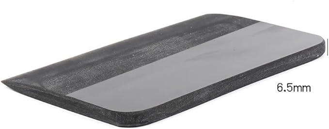 PPF Squeegee Soft Silicone Rubber Scraper Anti-Scratch TPU Coating Scraper for Car Vinyl Paint Protection Film Installation, Vinyl Wrap and Window Tint Windshield Glass Cleaning Squeegee Tool (Black)