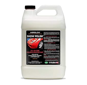 Show Polish: High Gloss Polish and Base Coat Sealer, Liquid Car Wax Shine with Polymer Paint Sealant Protection, Base Co
