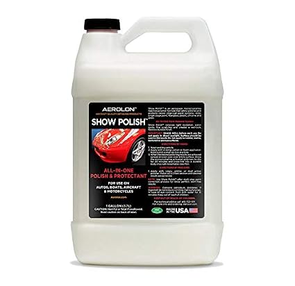 Show Polish: High Gloss Polish and Base Coat Sealer, Liquid Car Wax Shine with Polymer Paint Sealant Protection, Base Co