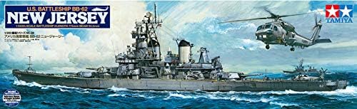 Models US Battleship New Jersey BB-62 Model Kit