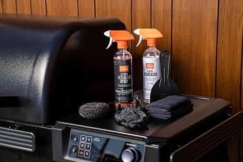 Grills Deep Cleaning Kit, Detailing Spray, Degreaser & Scraper Set