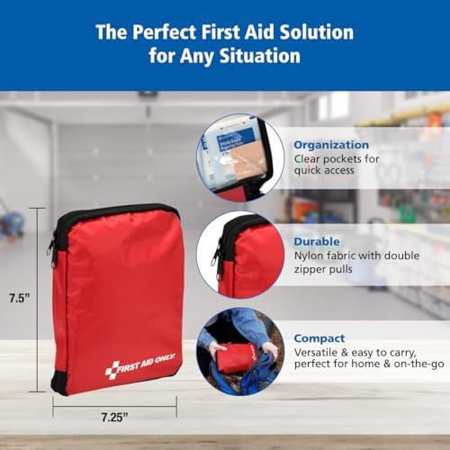 313-Piece First Aid Kit for Home, Car & Travel