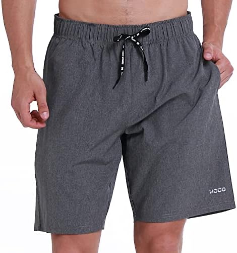Mens Swim Trunks with Mesh Liner 9" Quick Dry Swim Shorts Bathing Suits for Men Swimwear Board Shorts with Pockets