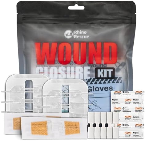 Wound Closure Kit with 3 Types Butterfly Bandages