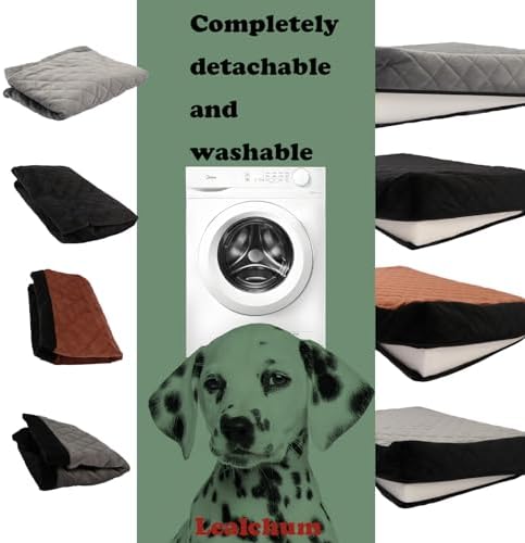 Dog Car Seat Up to 55lb,2 Clip-On Safety Adjustable Leashs Car Dog Bed for 2 Small Dogs,Fully Detachable and Washable Pet Car Seat with 2 Storage Pockets,Easy to Install(Black/Grey, Large)