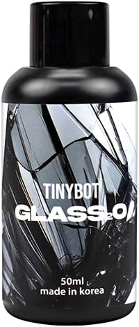 Tinybot Glass2O Ceramic Coat -For Automotive Windshield-Chemical & Scratch Resistant, Self-Leveling Technology, UV Blocking, Hydrophobic