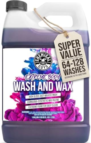 Extreme Bodywash & Wax Car Wash Soap, 1 Gallon