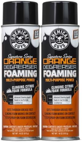 Citrus Degreaser Aerosol, Industrial Cleaner, 18 oz, 2 Pack