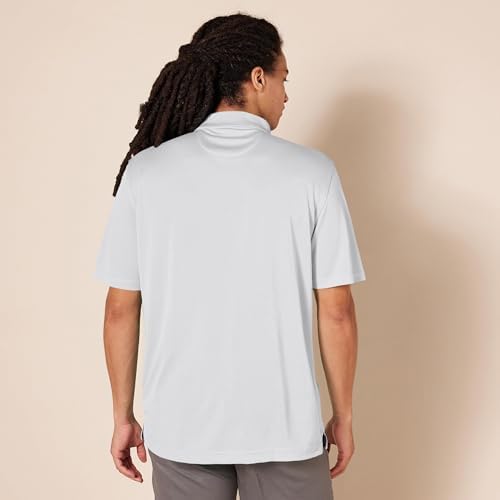 Men's Regular Fit Golf Polo Shirt, Moisture-Wicking Quick Dry, Recycled Polyester, Short Sleeve