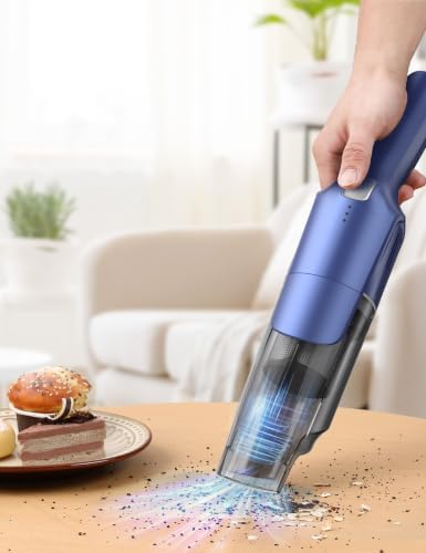 Hand Held Vacuum Cordless 24KPa, Lightweight for Pet Hair and Home