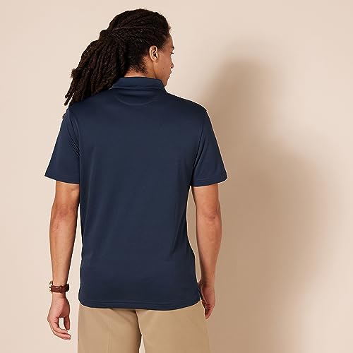 Men's Moisture Wicking Golf Polo Shirt, Short Sleeve, Slim-Fit, Quick-Dry, Active Wear