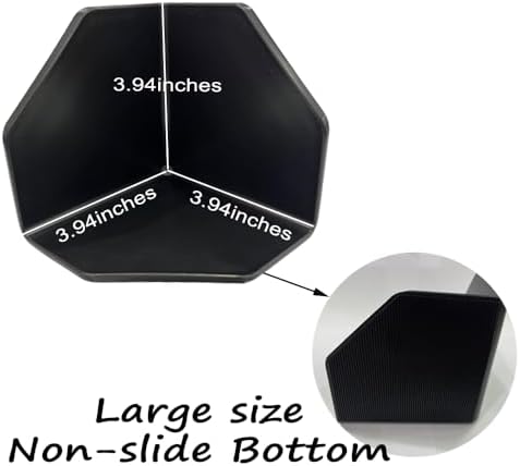 Car Trunk Organizer Blocks, 4 Pack Hook & Loop Cargo Dividers