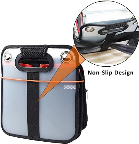 Car Trunk Organizer, Collapsible SUV Storage with Insulated Drinks Holder