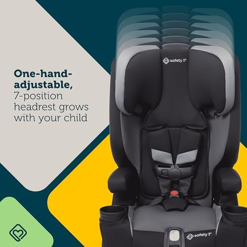 Boost-and-Go Essential 3-in-1 Booster Car Seat, Highback & Backless Modes, Lightweight, Easy Install, Labrador II