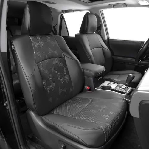 Seat Covers Full Set Fit for 2011-2024 5th Gen Toyota 4Runner, 7 Seats