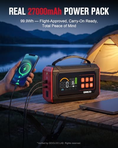 A9 Ultra Jump Starter with Air Compressor - 6000A & 160PSI Jump Box