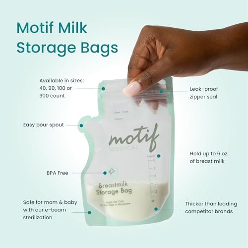 Breastmilk Storage Bags, 100 Count