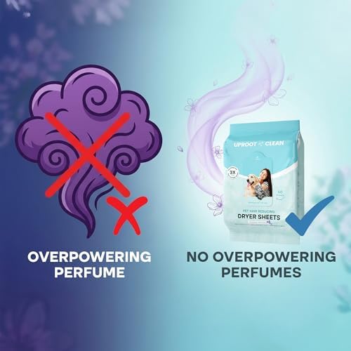 Dryer Sheets Pet Hair Reducing: Anti-Static & Effective, 50Ct