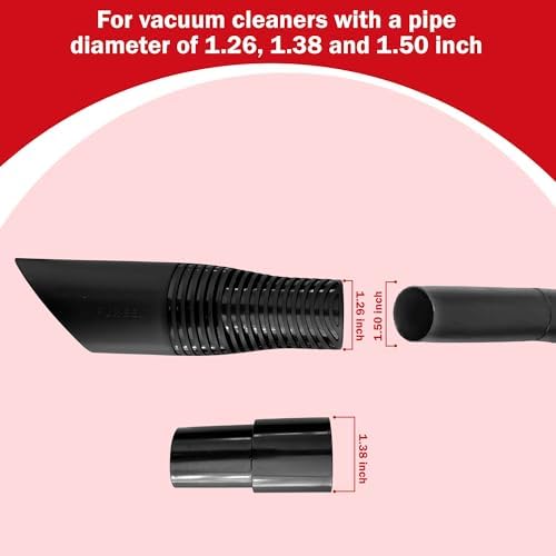 PRO 2.0 Pet Hair Vacuum Attachment, Rubber Pet Hair Remover