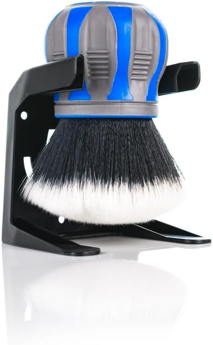 Detail Factory - Curveball XL Synthetic Brush - Ultra Soft Bristles, Comes with Storage Rack, Covers Large Area Inside or Outside Vehicles - Avalanche