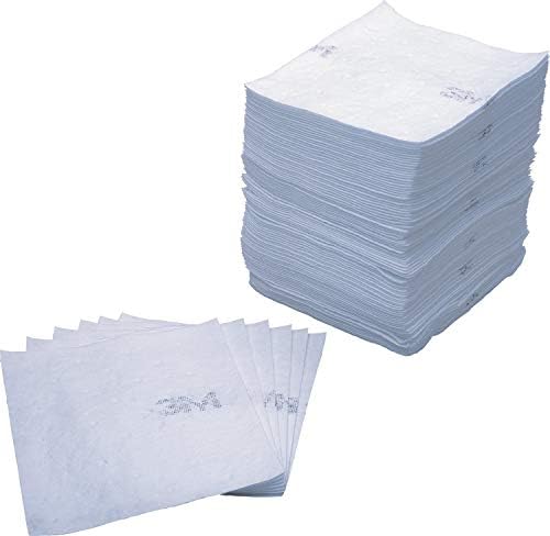 Petroleum Sorbent Pad HP-156, High Capacity, White (Case of 100)
