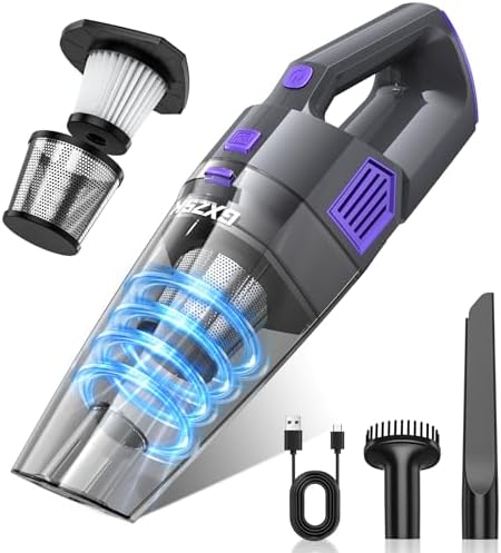 Handheld Vacuum Cordless, 15000PA Hand Vacuum, Car Vacuum Cleaner
