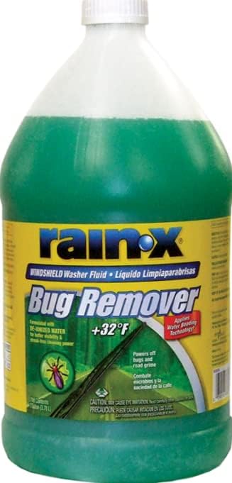 WF RX Original Windshield Washer Fluid, Removes Grime, Improves Driving Visibility (32degree F) - 1 Gal, 128 Fl Oz (Pack of 1), RX68806