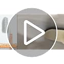 5-Pack Heavy Duty Scrub Brushes Set with Wooden Handles