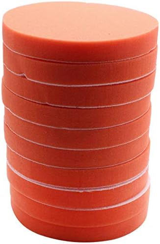 10Pc 180Mm 7 inch Flat Sponge Gross Polishing Buffing Pad Kit for Car Polisher Clean Waxing Paint Maintenance Care