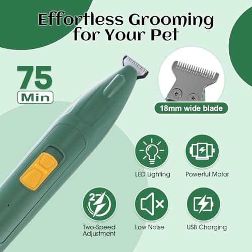Dog Ear Hair Removal Tool with Ear Powder for Dogs Plucking