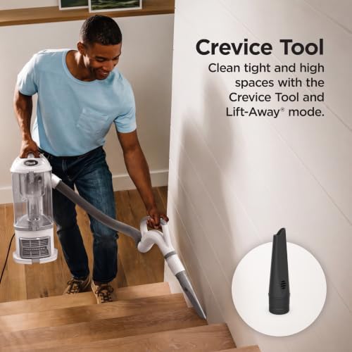 Shark Navigator Lift-Away Upright Vacuum Cleaner, HEPA, White, NV356E​