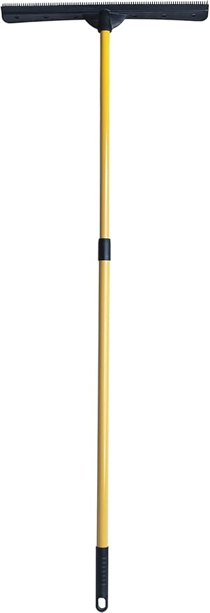 FURemover Pet Hair Removal Rubber Broom, 18" Broom Head