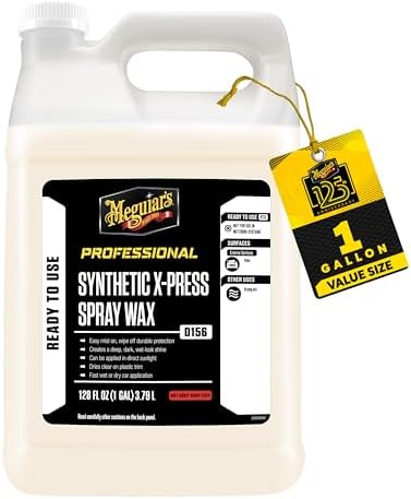Professional D156 Detailer Synthetic X-Press Spray Wax, 1gal