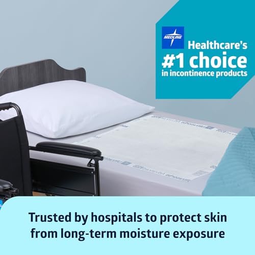 Ultrasorbs Advanced Extra Strength Drypads, 30" x 36", 70 Count, Super Absorbent Disposable Pads, Incontinence Bed Pads, Chucks Bed Pads, Elderly, 350 lb Repositioning Capacity