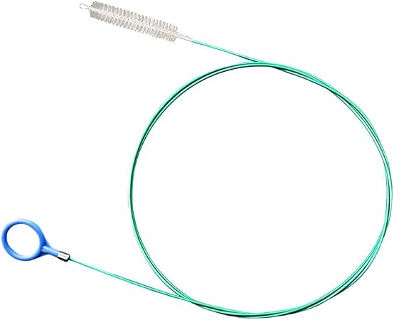 Bittwee Auto Sunroof Drain Cleaning Tool, Drain Dredging Slim Cleaning Brush, Nylon Spring Brush for Windshield Wiper Dr