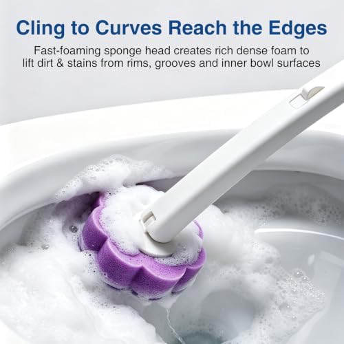 Disposable 30 Rainbow Refills Brush with 2X Water-Activated Cleaning Fluid