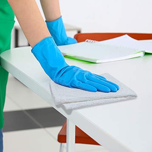 Towels Kitchen Bar Mops Towels, Pack of 12 Towels - 16 x 19 Inches, 100% Cotton Super Absorbent White Bar Towels, Multi-Purpose Cleaning Towels for Home and Kitchen Bars