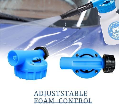 Car Wash Foam Gun Sprayer,Foam Connon for Garden Hose,Cleaning Kit