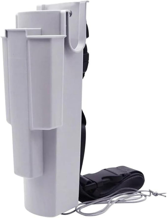 Window Cleaning Holster with Belt - Detachable Side Bucket Squeegee Holder Tool Belt