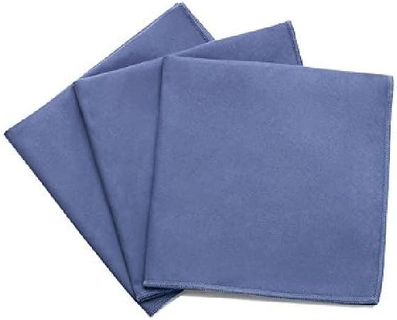 Fuller Brush 182 Specialty Suede Microfiber Cleaning Cloths – 3-Pack – Lint-Free, Non-Abrasive, Reusable & Machine Washa