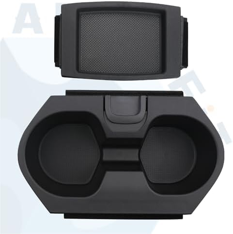 Civic Cup Holder Insert & Coin Holder Tray for Center Console Compatible with 10th Gen Civic Lx Ex Si Accessories Coupe Sedan Hatchback Sport 2016-2020 83446-TBA-A01ZA