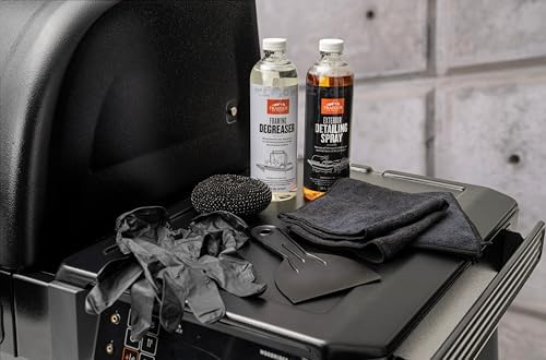 Grills Deep Cleaning Kit, Detailing Spray, Degreaser & Scraper Set