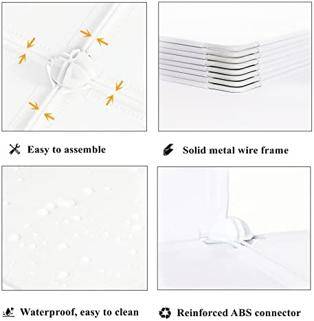 12 Cube Storage Organizer, Closet Organizer Storage Shelves, White