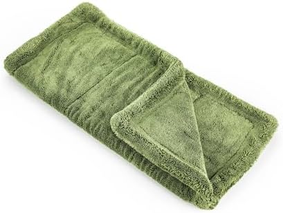 Liquid8r M22 Car Drying Towel, Green, 20x20 in, 1-Pack