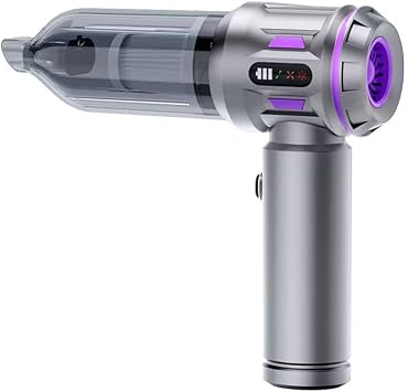 Handheld Vacuum Cordless with Brushless Motor,17000PA Strong Suction Hand Held Car Vacuum Cleaner Rechargeable,3 Suction