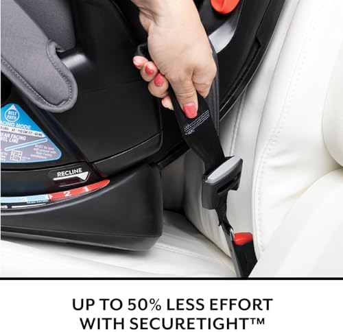 All4Stages Slim 4-in-1 Convertible Car Seat (Tybee Black)