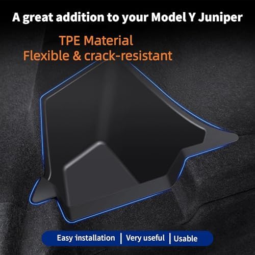 Tesla Model Y Trunk Organizer 2025-2026 Tesla Model Y Trunk Storage Bins