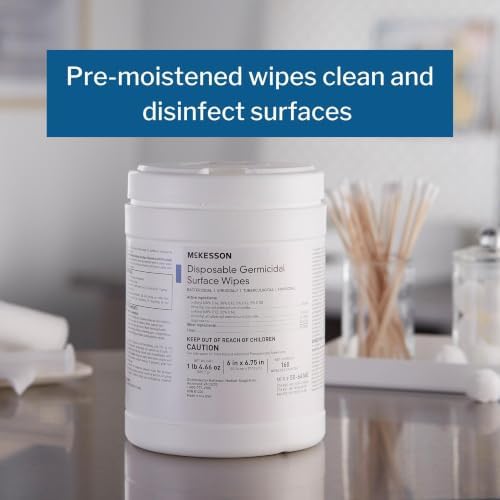 Germicidal Wipes, Disinfecting Alcohol Wipes, 12 Pack, 1920 Wipes